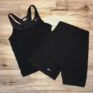 Nike Workout Pants and Racerback Tank Top Set